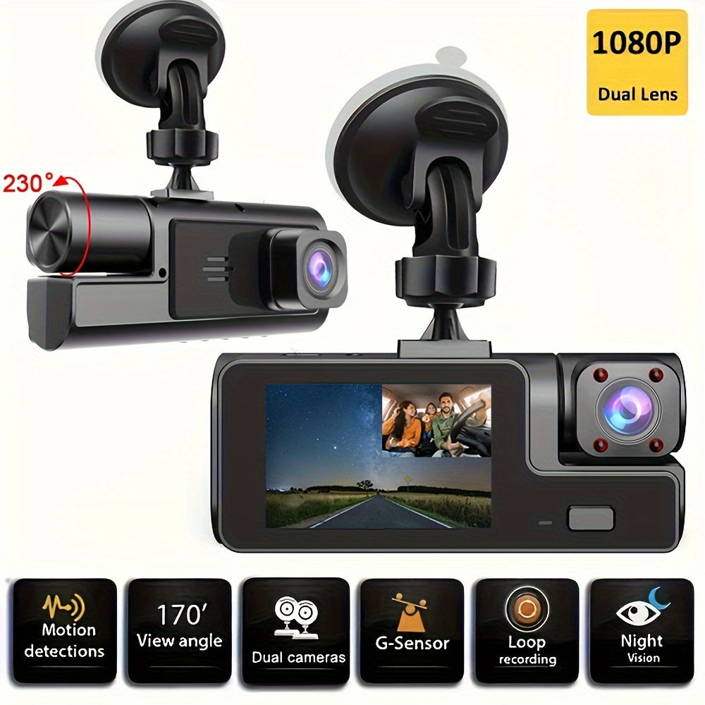 Dash Cam with 1080P Night Vision & G-Sensor