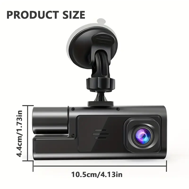 Dash Cam with 1080P Night Vision & G-Sensor